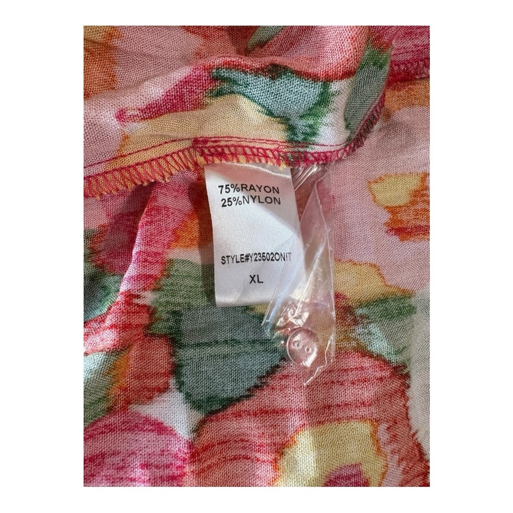 Tuckernuck Pomander Place Magnolia Watercolor Carlotta Blouse. NWT - Picture 8 of 8